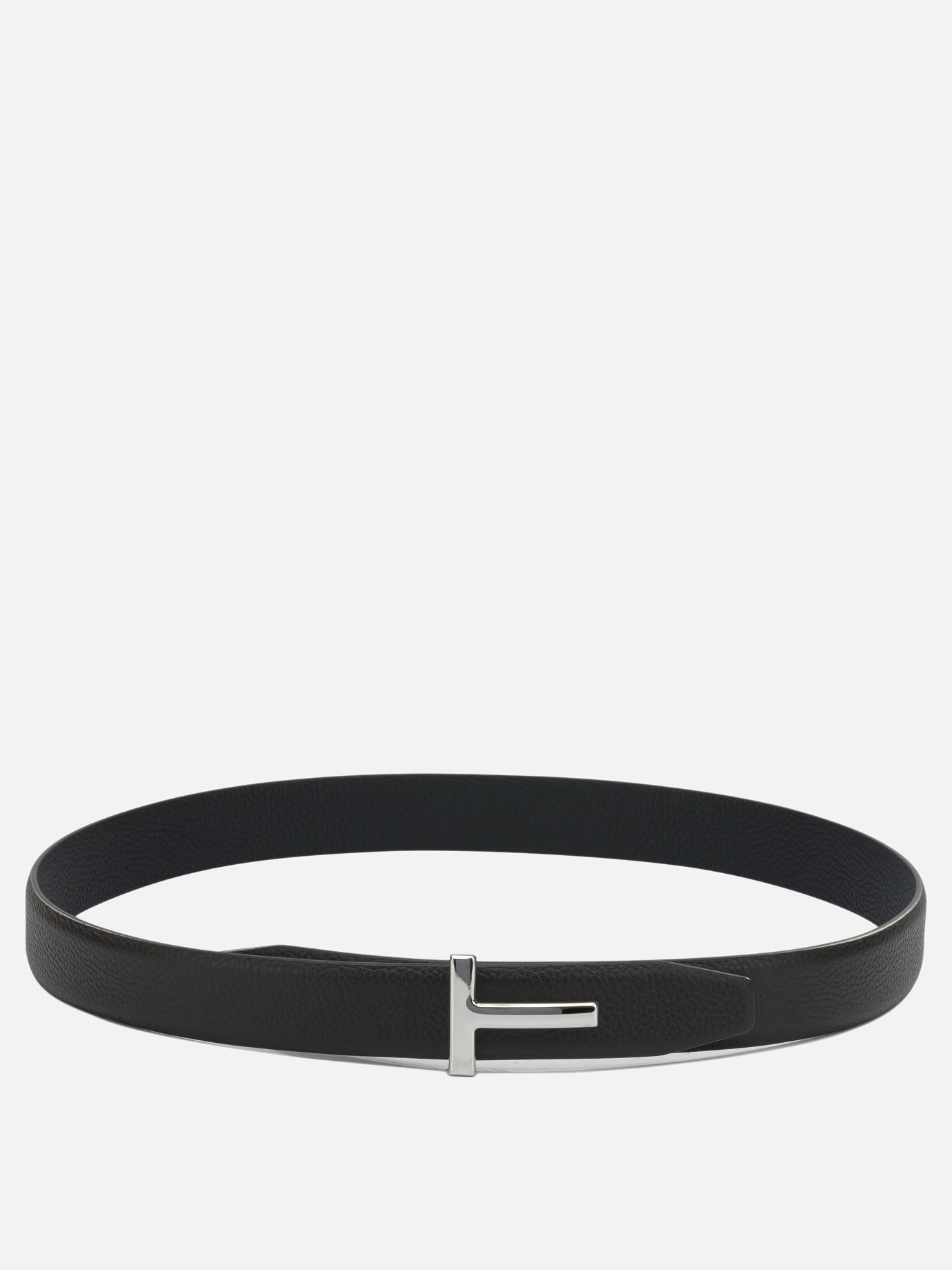 Leather belts 100% calf leather - 100% calf leather  Brown - Tom Ford Men | PDP | VIETTI Online Store | Zoom-Modal
