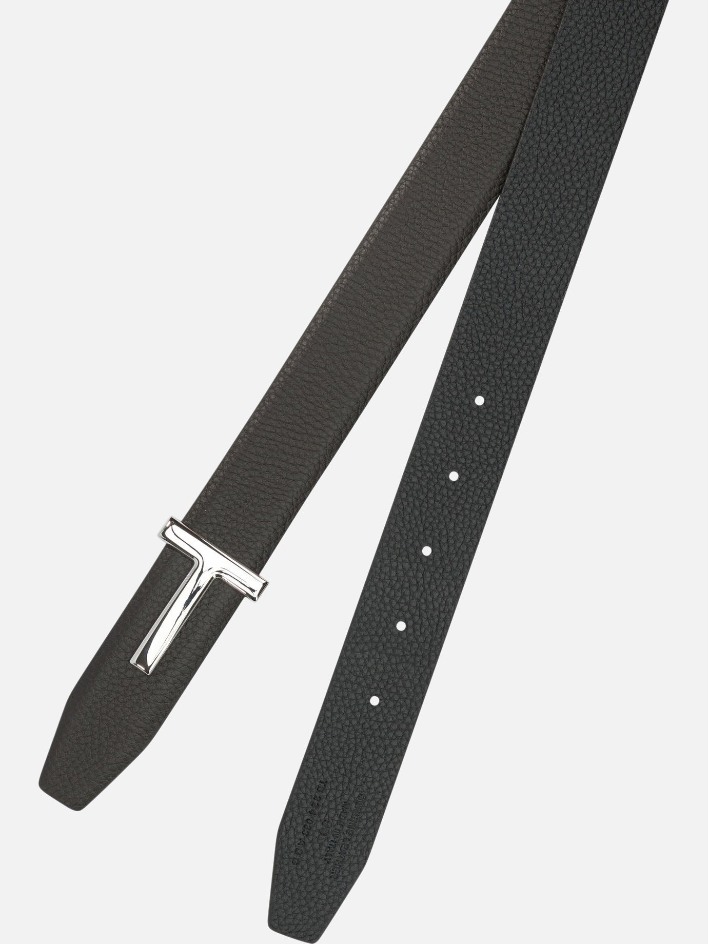 Leather belts 100% calf leather - 100% calf leather  Brown - Tom Ford Men | PDP | VIETTI Online Store | Zoom-Modal_3
