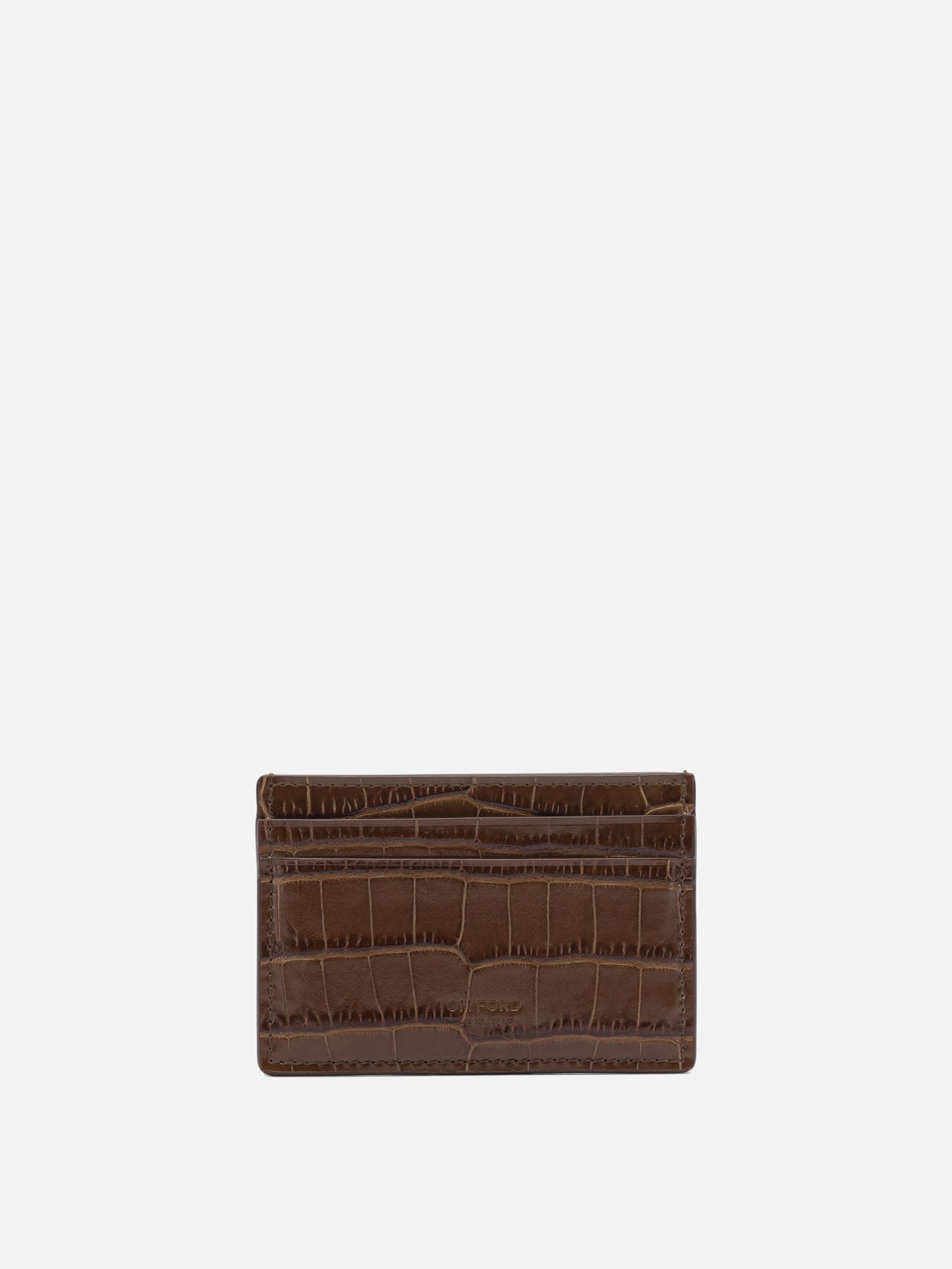 Card holders 100% calf leather  Brown - Tom Ford Men | PDP | VIETTI Online Store | thumbnail