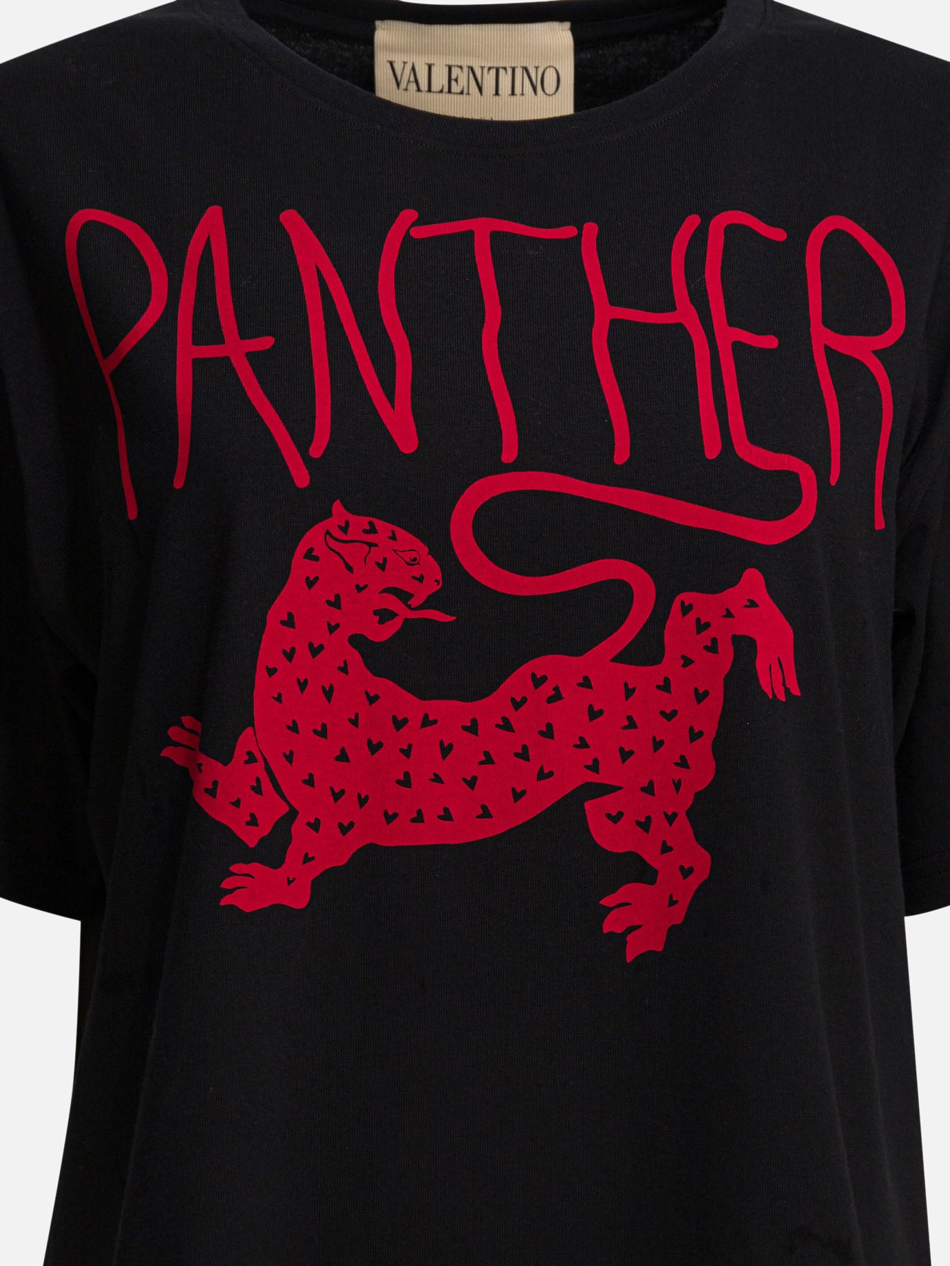 Crewneck t-shirts Graphics  Black - Valentino Women | PDP | VIETTI Online Store | thumbnail_3