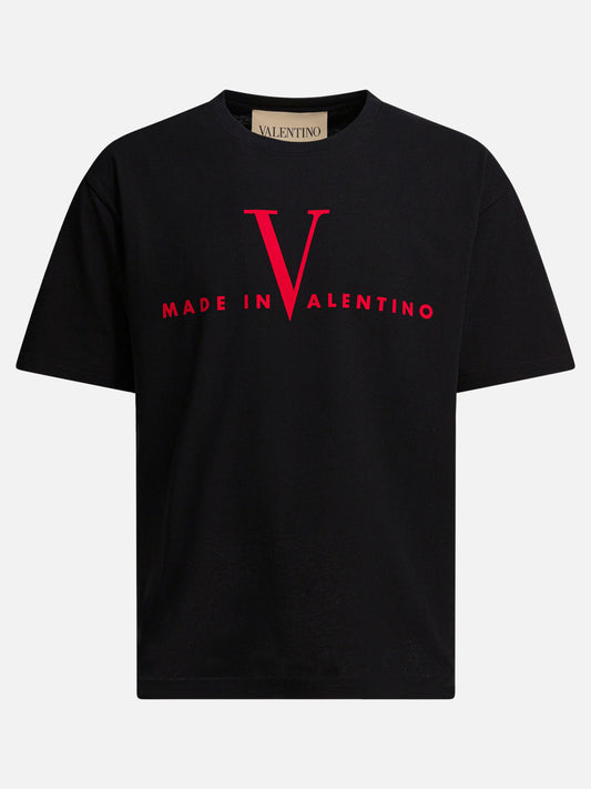 Crewneck t-shirts Graphics  Black - Valentino Men | PLP | VIETTI Online Store 

