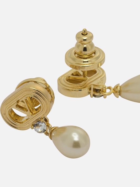 Earrings 100% crystal  Gold - Valentino Garavani Women | PDP | VIETTI Online Store | 2
