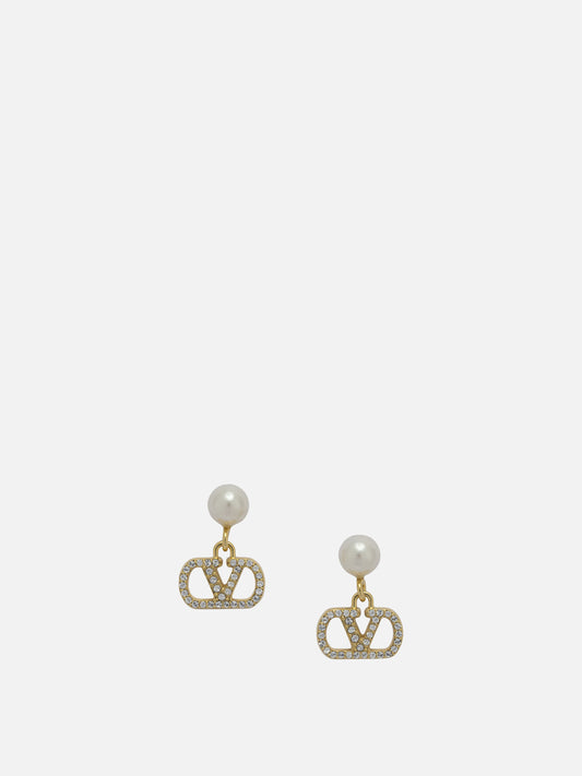 Earrings 100% brass  Gold - Valentino Garavani Women | PDP | VIETTI Online Store 
