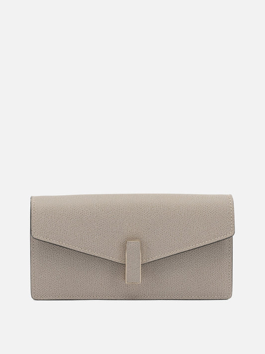 Pouch 100% calf leather  Beige - Valextra Women | VIETTI Online Store 

