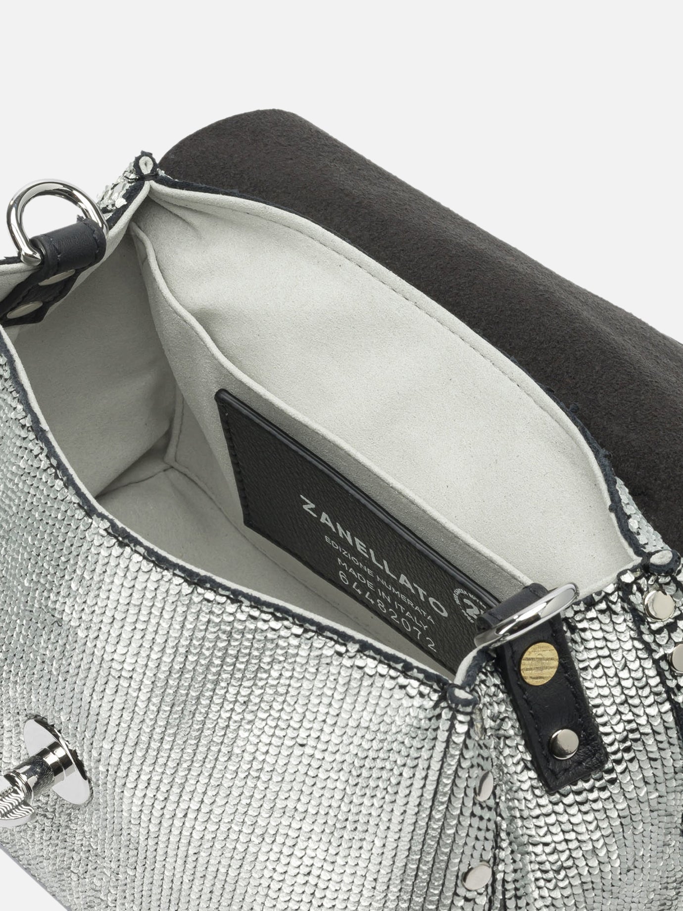 Small bags Solid colour  Silver - Zanellato Women | PDP | VIETTI Online Store | thumbnail_5