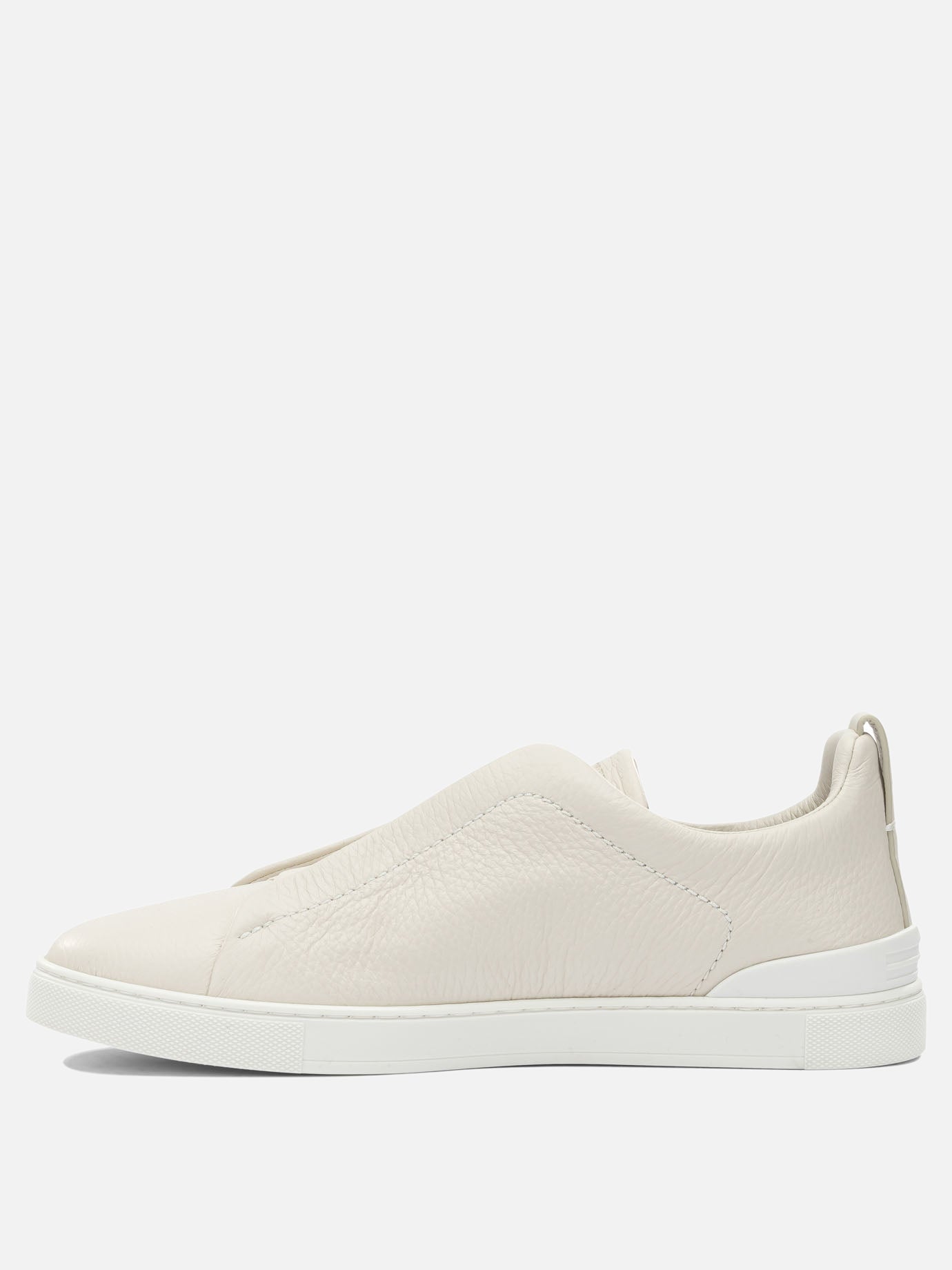 Low top sneakers 100% leather - 100% rubber  White - Zegna Men | PDP | VIETTI Online Store | Zoom-Modal_3
