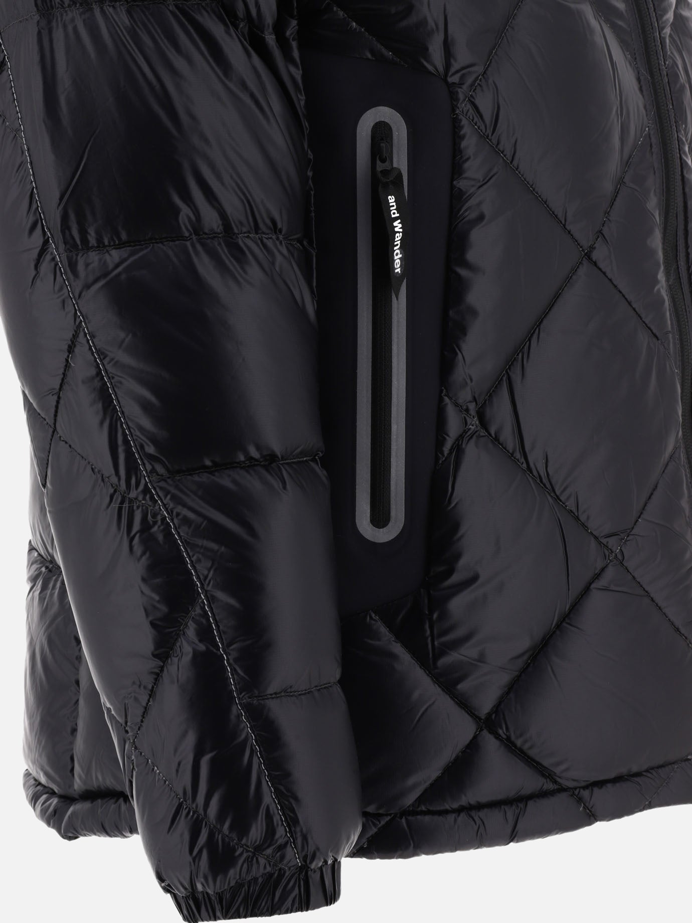 Down jackets 100% nylon - Padding: down and feather  Black - and Wander Men | PDP | VIETTI Online Store | Zoom-Modal_4
