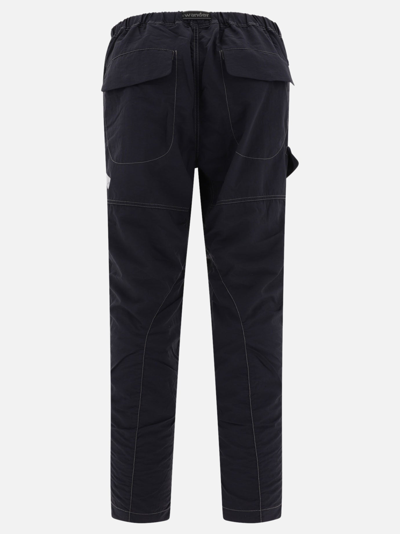 Technical trousers 100% nylon  Black - and Wander Men | PDP | VIETTI Online Store | Zoom-Modal_2
