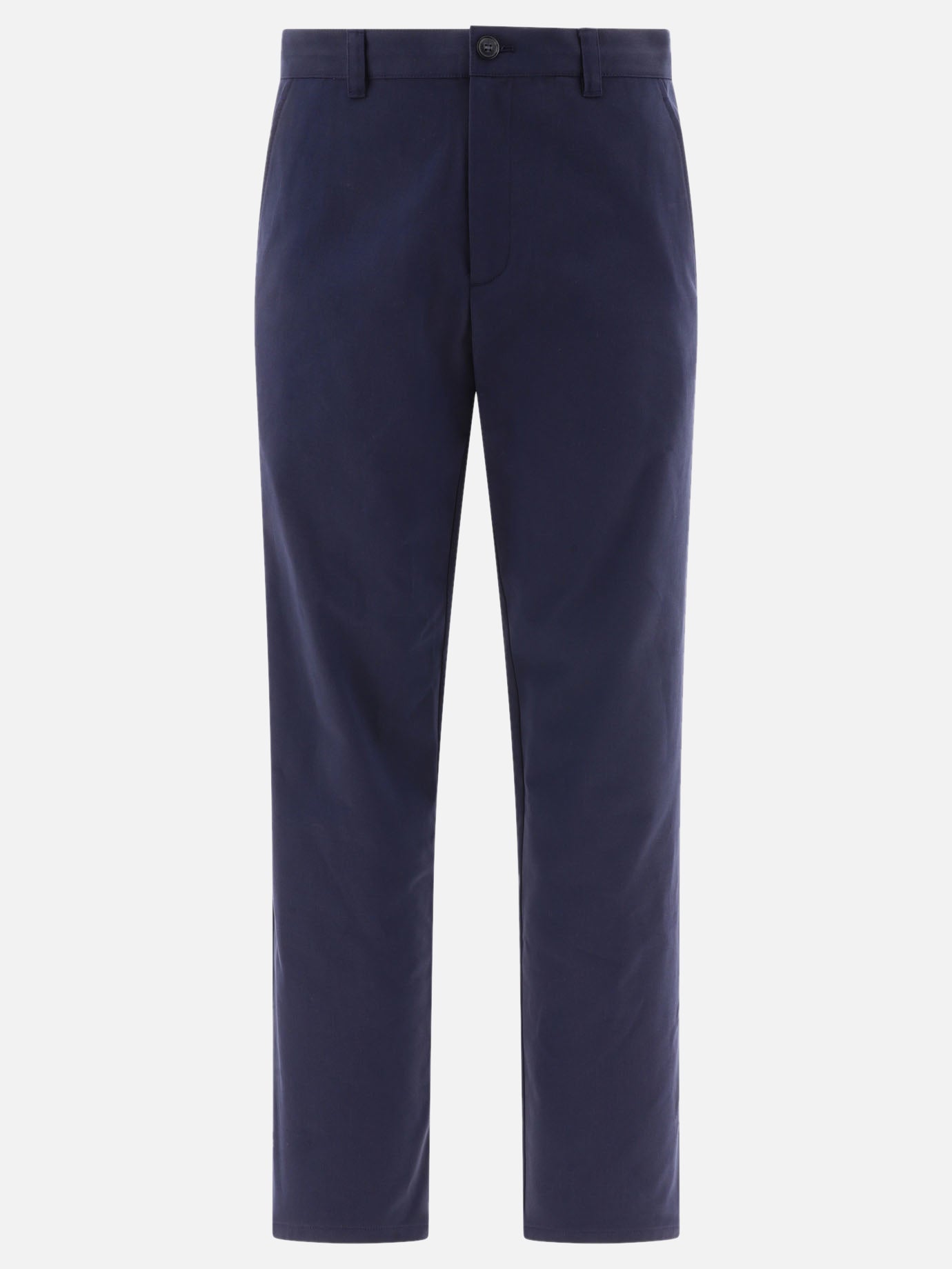 Leisure trousers Solid colour  Blue - A.P.C. Men | PDP | VIETTI Online Store | thumbnail