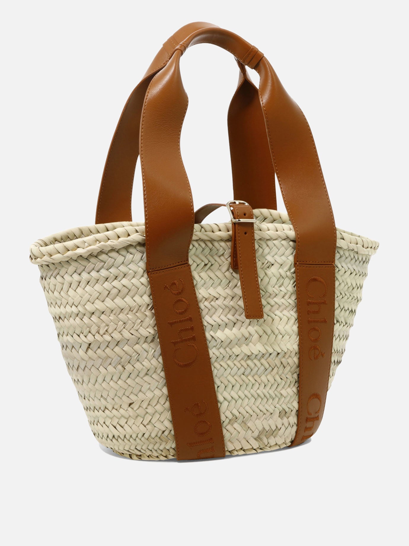 Large bags 80% foglie di palma 20% pelle di vitello  Brown - Chloé Women | PDP | VIETTI Online Store | thumbnail_2