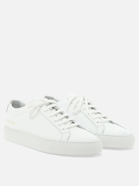 Low top sneakers 100% pelle - 100% gomma  White - Common Projects Women | PLP | VIETTI Online Store | 2
