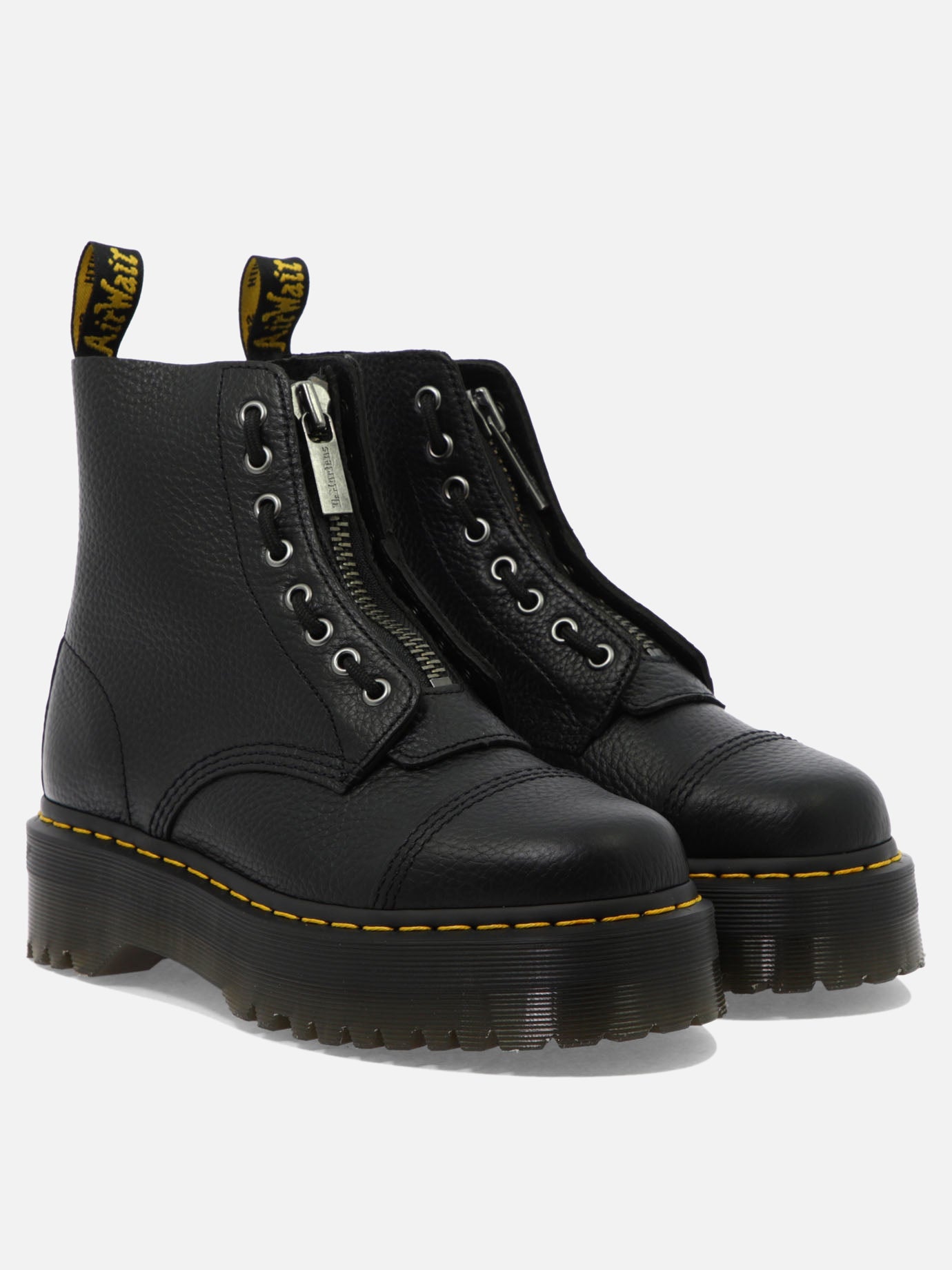 Combat boots 100% nappa - 100% rubber  Black - Dr. Martens Women | PDP | VIETTI Online Store | thumbnail_2