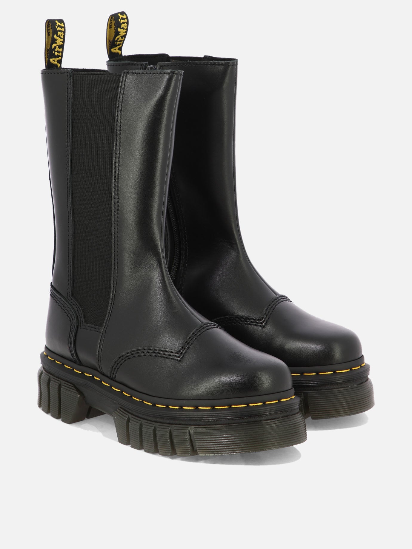 Knee-high 100% leather - 100% rubber  Black - Dr. Martens Women | PDP | VIETTI Online Store | Zoom-Modal_2
