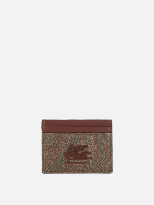 Card holders 100% cotone  Bordeaux - Etro Women | PLP | VIETTI Online Store 
