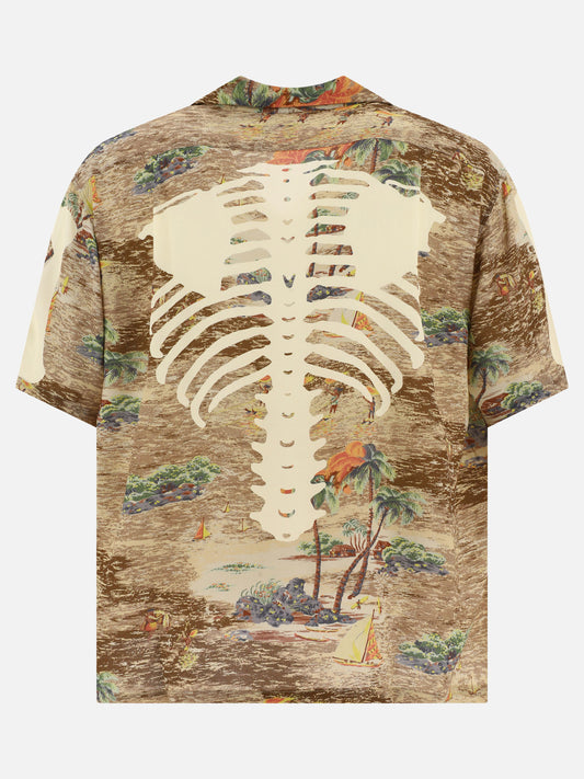 Casual shirts 100% rayon  Beige - KAPITAL Men | PLP | VIETTI Online Store | 2
