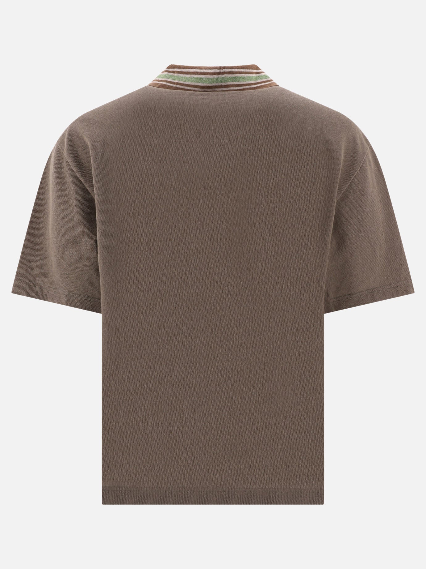 Polo shirts with buttons 100% cotton  Brown - KAPITAL Men | PDP | VIETTI Online Store | Zoom-Modal_2
