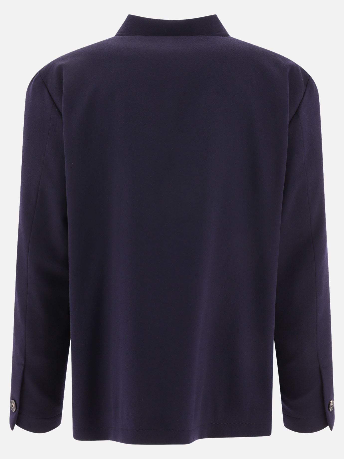 Overshirt jackets 94% wool 6% cashmere  Blue - Lardini Men | PDP | VIETTI Online Store | Zoom-Modal_2
