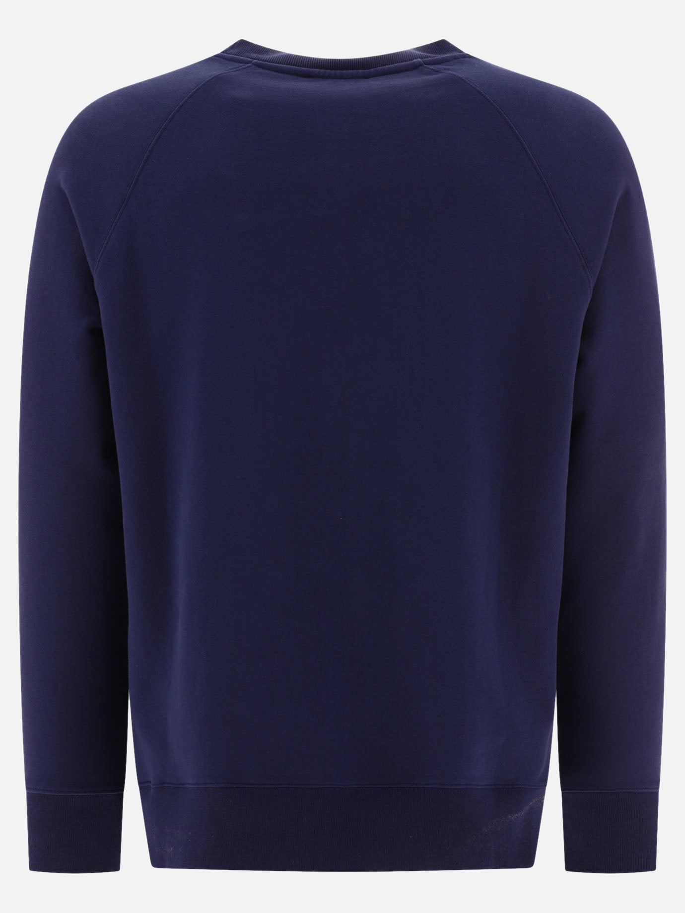 Crewnecks 100% cotone  Blue - Maison Kitsuné Men | PDP | VIETTI Online Store | thumbnail_2