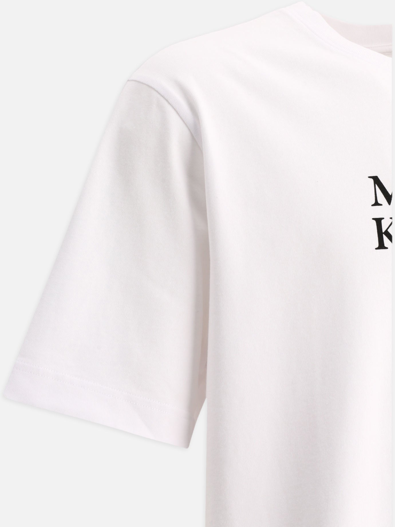 Crewneck t-shirts 100% cotton  White - Maison Kitsuné Men | PDP | VIETTI Online Store | Zoom-Modal_4
