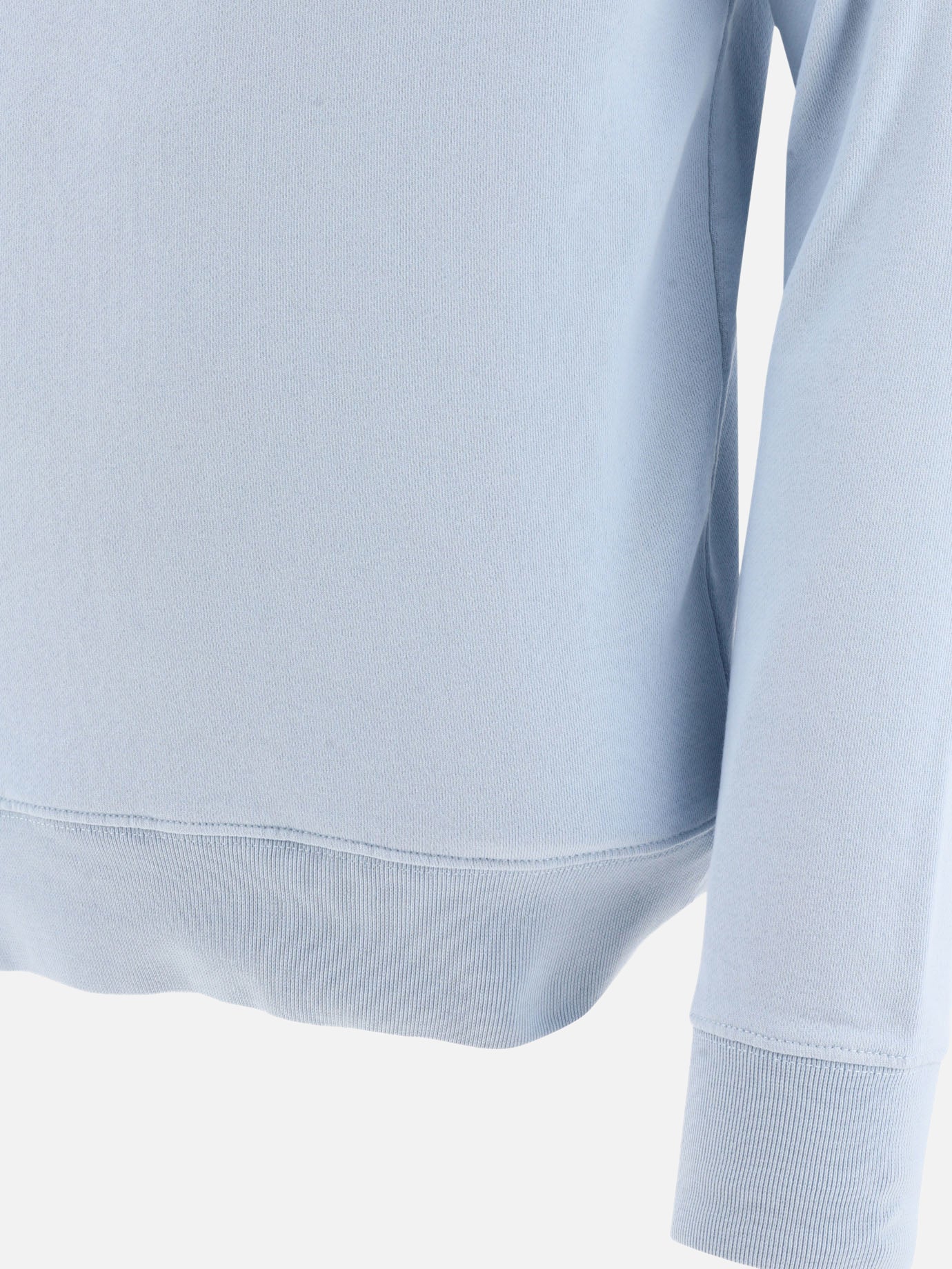 Crewnecks 100% cotton  Light blue - Maison Kitsuné Men | PDP | VIETTI Online Store | thumbnail_4