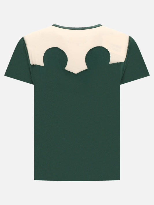 Crewneck t-shirts 100% cotton  Green - Maison Margiela Men | PLP | VIETTI Online Store | 2
