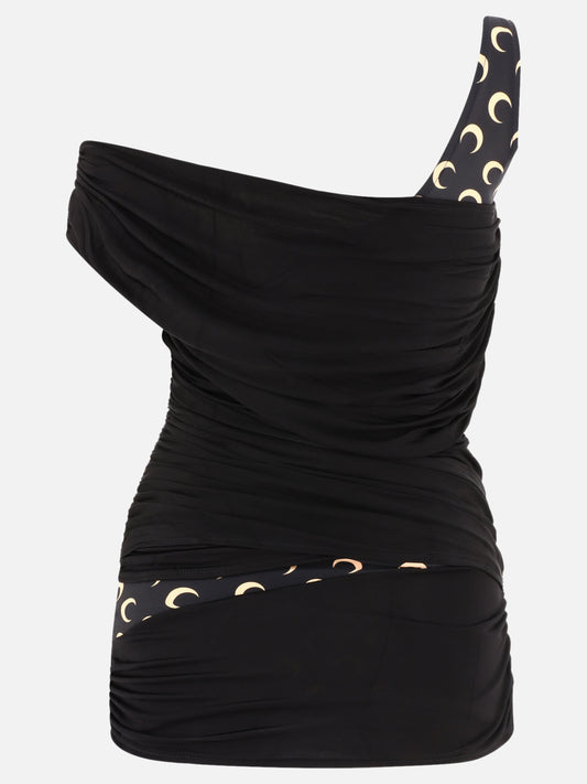 Mini dresses 95% viscose 5% elastane  Black - Marine Serre Women | PLP | VIETTI Online Store | 2
