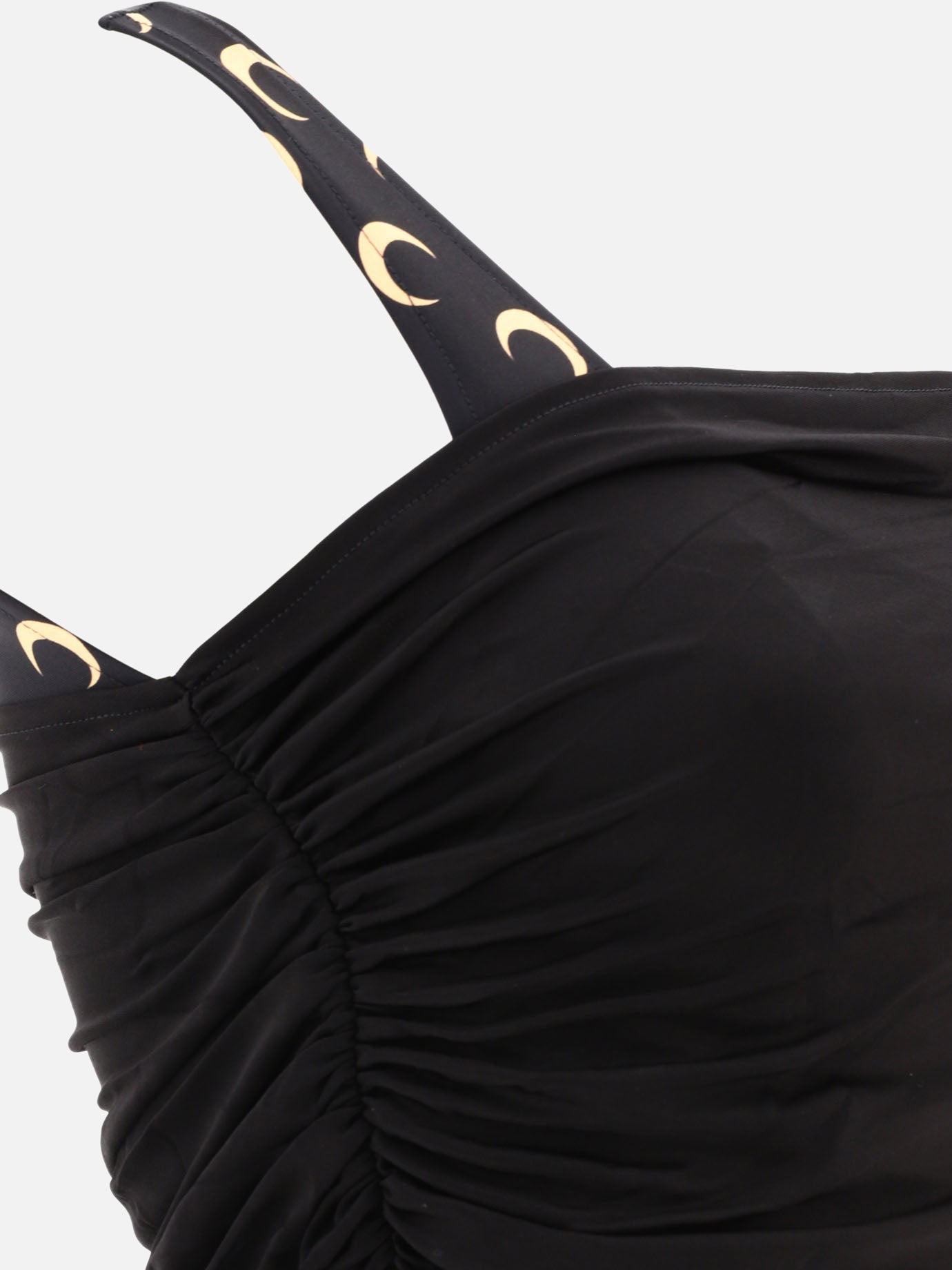 Mini dresses 95% viscose 5% elastane  Black - Marine Serre Women | PDP | VIETTI Online Store | thumbnail_3