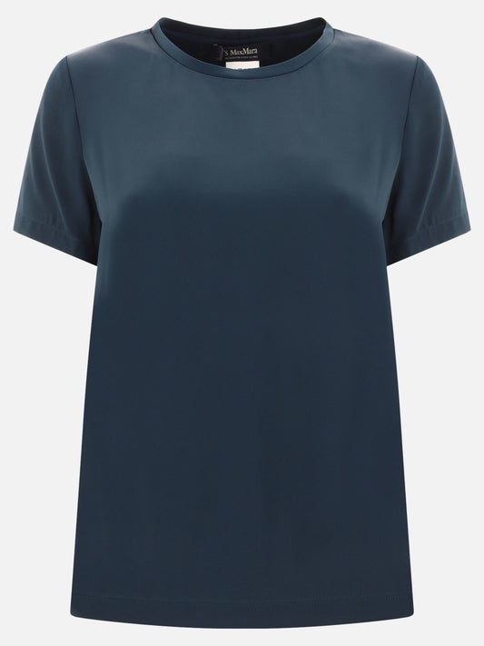Crewneck t-shirts 2391660139600  Blue - Max Mara S Women | PLP | VIETTI Online Store 
