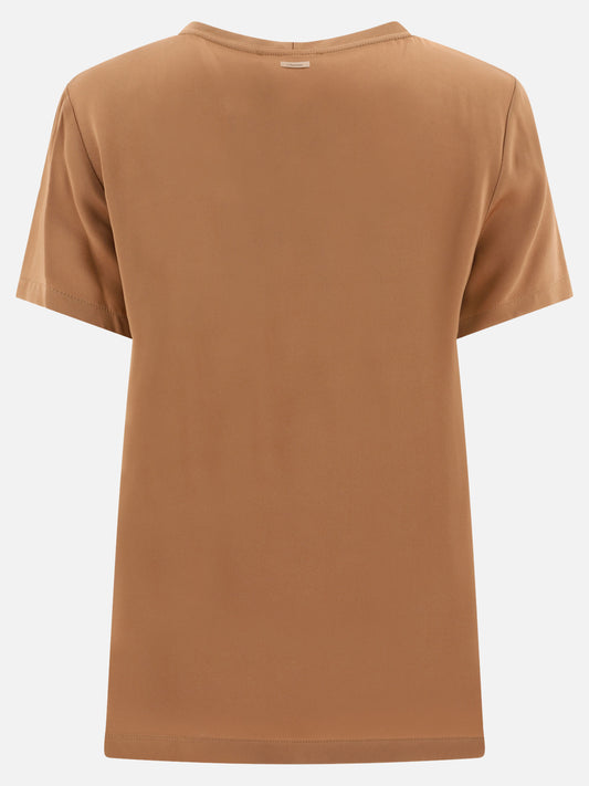 Crewneck t-shirts 2391660139600  Brown - Max Mara S Women | PLP | VIETTI Online Store | 2
