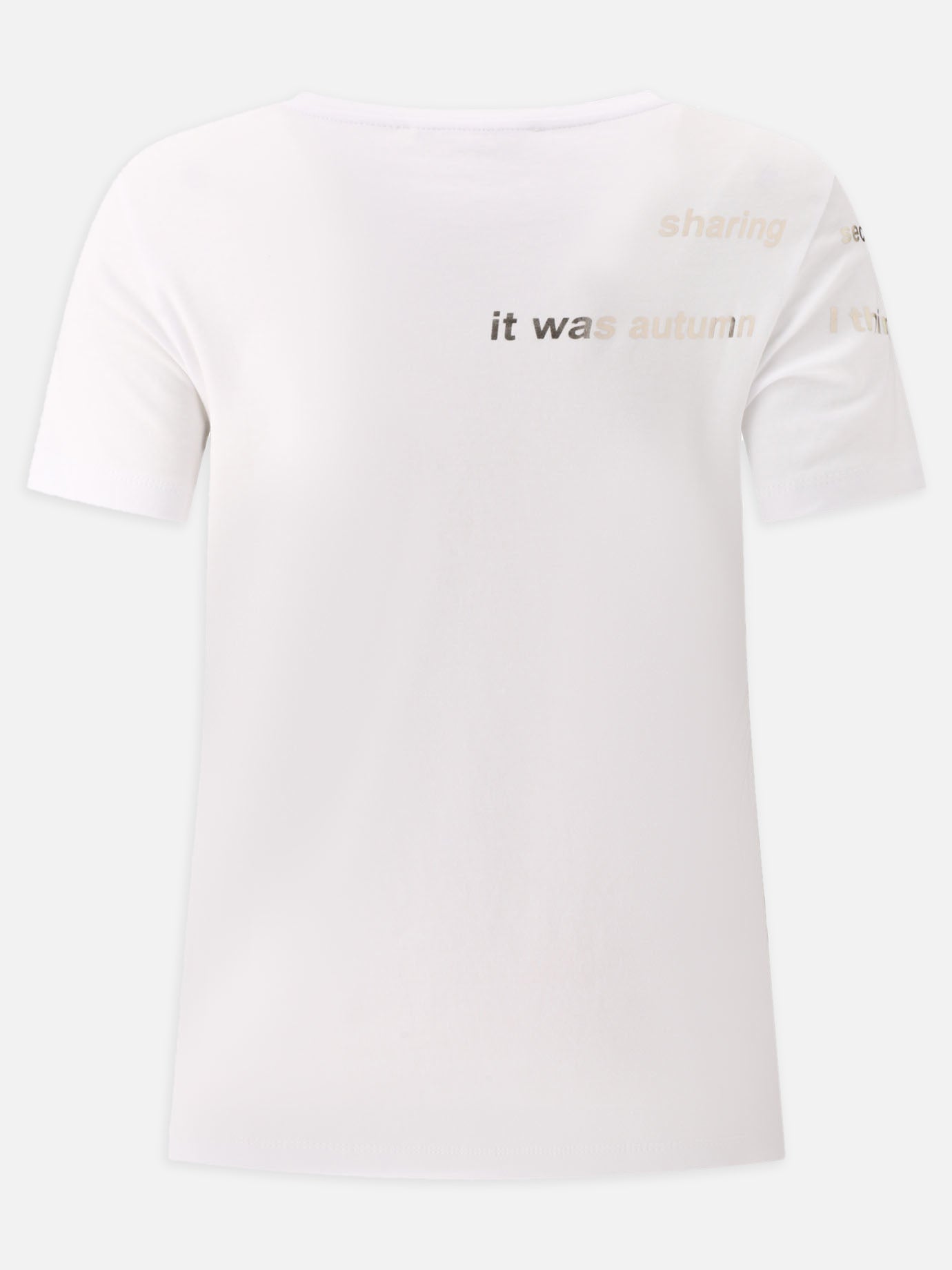 Crewneck t-shirts 100% cotone  White - Max Mara S Women | PDP | VIETTI Online Store | thumbnail_2