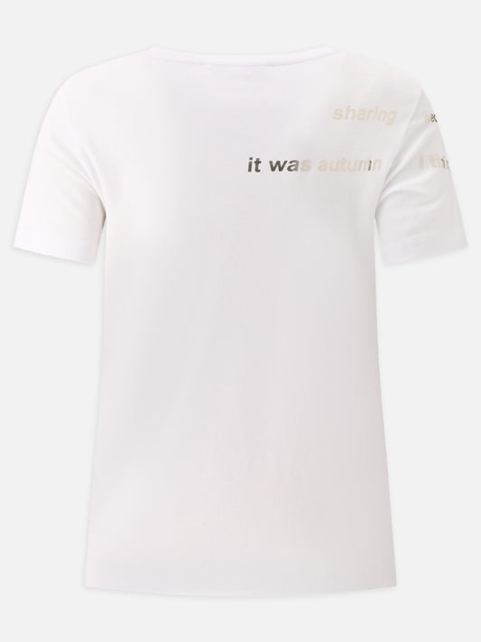 Crewneck t-shirts 100% cotone  White - Max Mara S Women | PLP | VIETTI Online Store | 2
