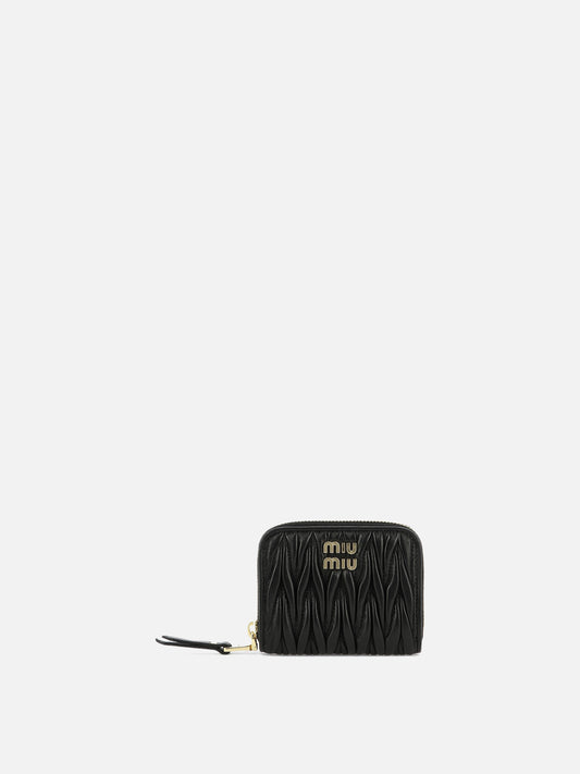 Wallets 100% nappa  Black - Miu Miu Women | PLP | VIETTI Online Store 
