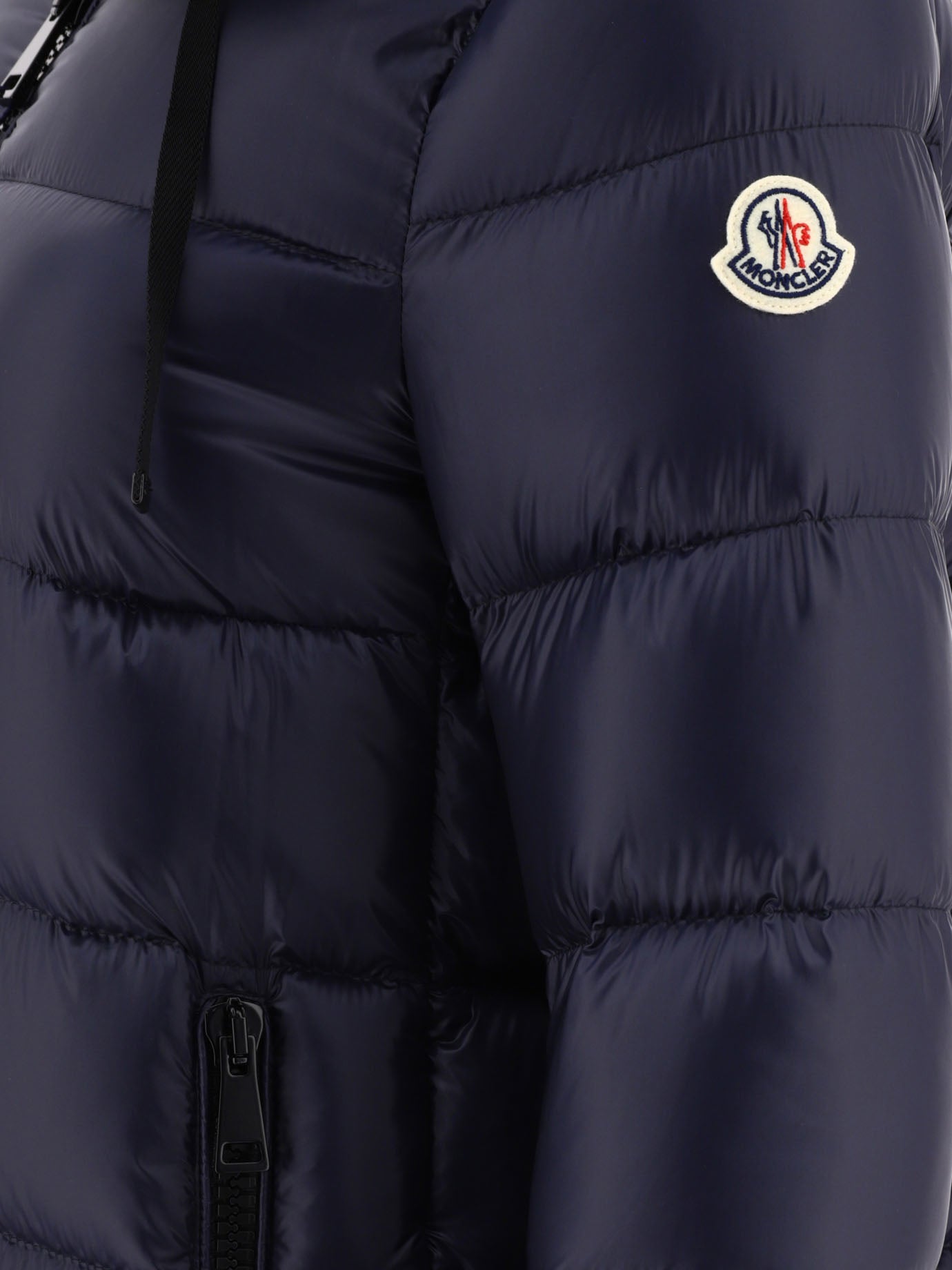 Down coats 100% poliammide - Imbottitura: piumino e piuma  Blue - Moncler Women | PDP | VIETTI Online Store | Zoom-Modal_3
