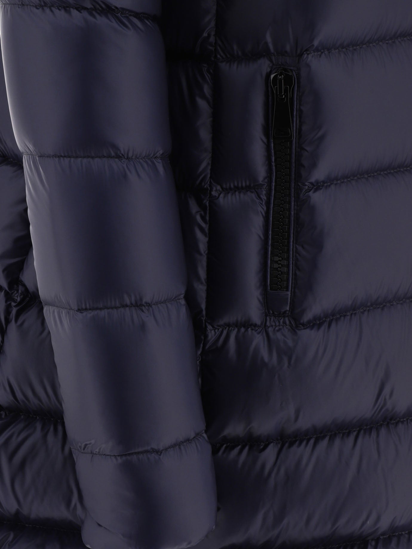 Down coats 100% poliammide - Imbottitura: piumino e piuma  Blue - Moncler Women | PDP | VIETTI Online Store | Zoom-Modal_4
