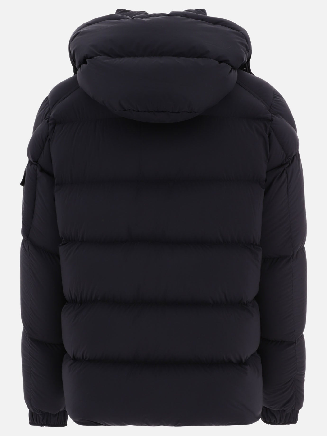Down coats 100% polyamide - Padding: down and feathers  Black - Moncler Men | PDP | VIETTI Online Store | thumbnail_2