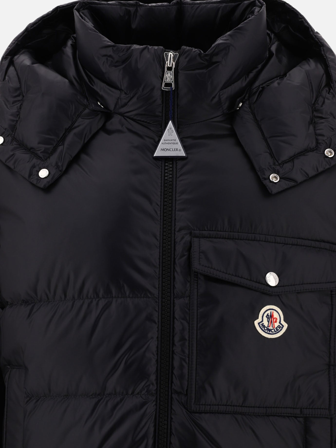 Down coats 100% poliammide - Imbottitura: piumino e piuma  Black - Moncler Men | PDP | VIETTI Online Store | thumbnail_3