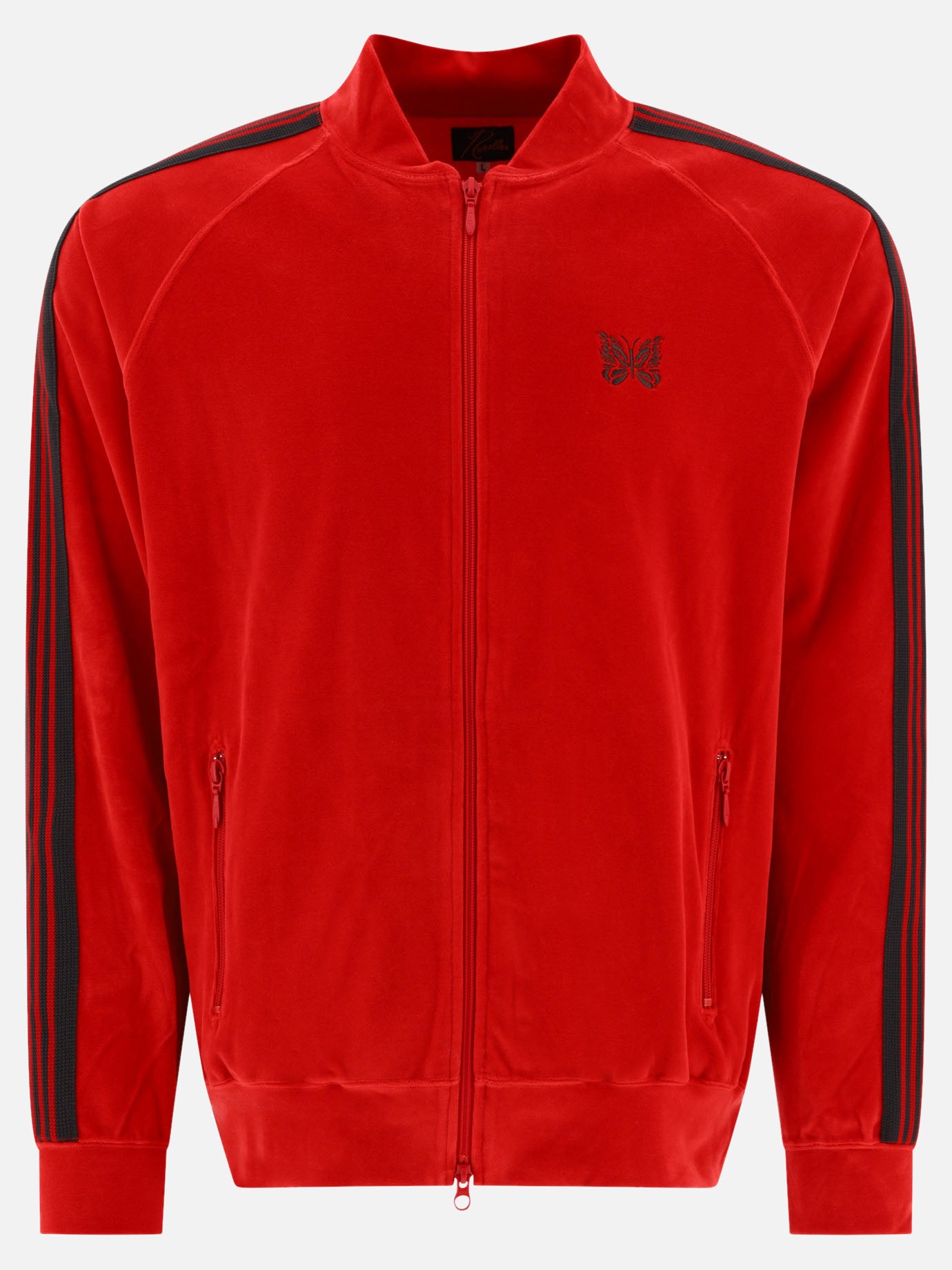 Full zip sweatshirts 77% cotton 23% polyester  Red - Needles Men | PDP | VIETTI Online Store | Zoom-Modal
