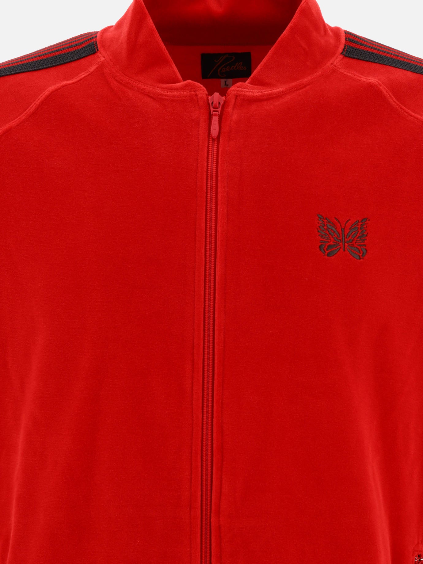 Full zip sweatshirts 77% cotton 23% polyester  Red - Needles Men | PDP | VIETTI Online Store | Zoom-Modal_3

