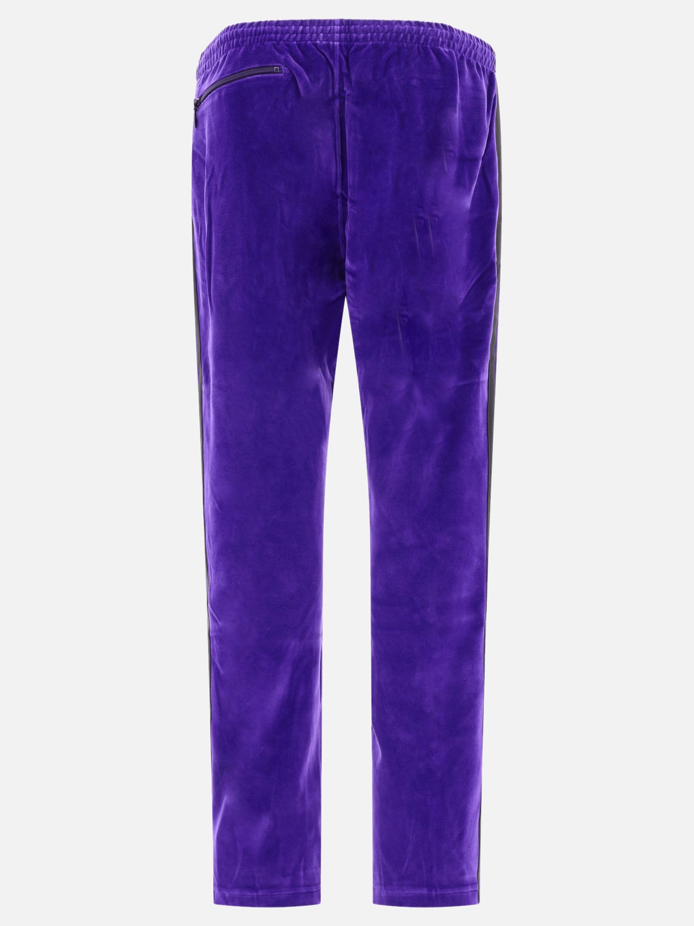 Velour track trousers