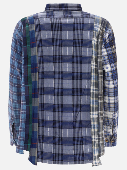 Casual shirts 100% cotton  Blue - Needles Men | PLP | VIETTI Online Store | 2
