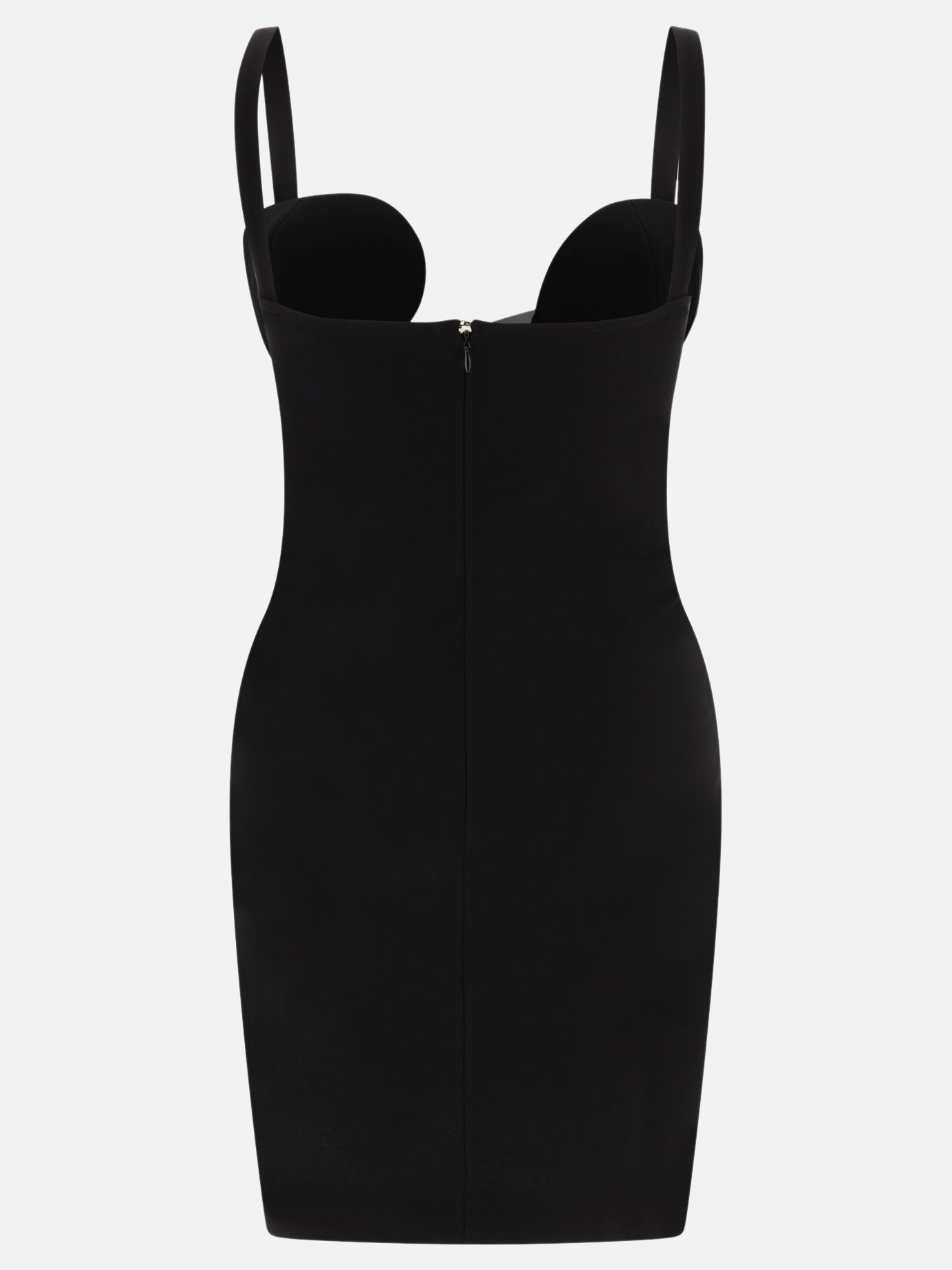 Mini dresses 83% viscose 12% polyester 5% elastane  Black - Nensi Dojaka Women | PDP | VIETTI Online Store | thumbnail_2