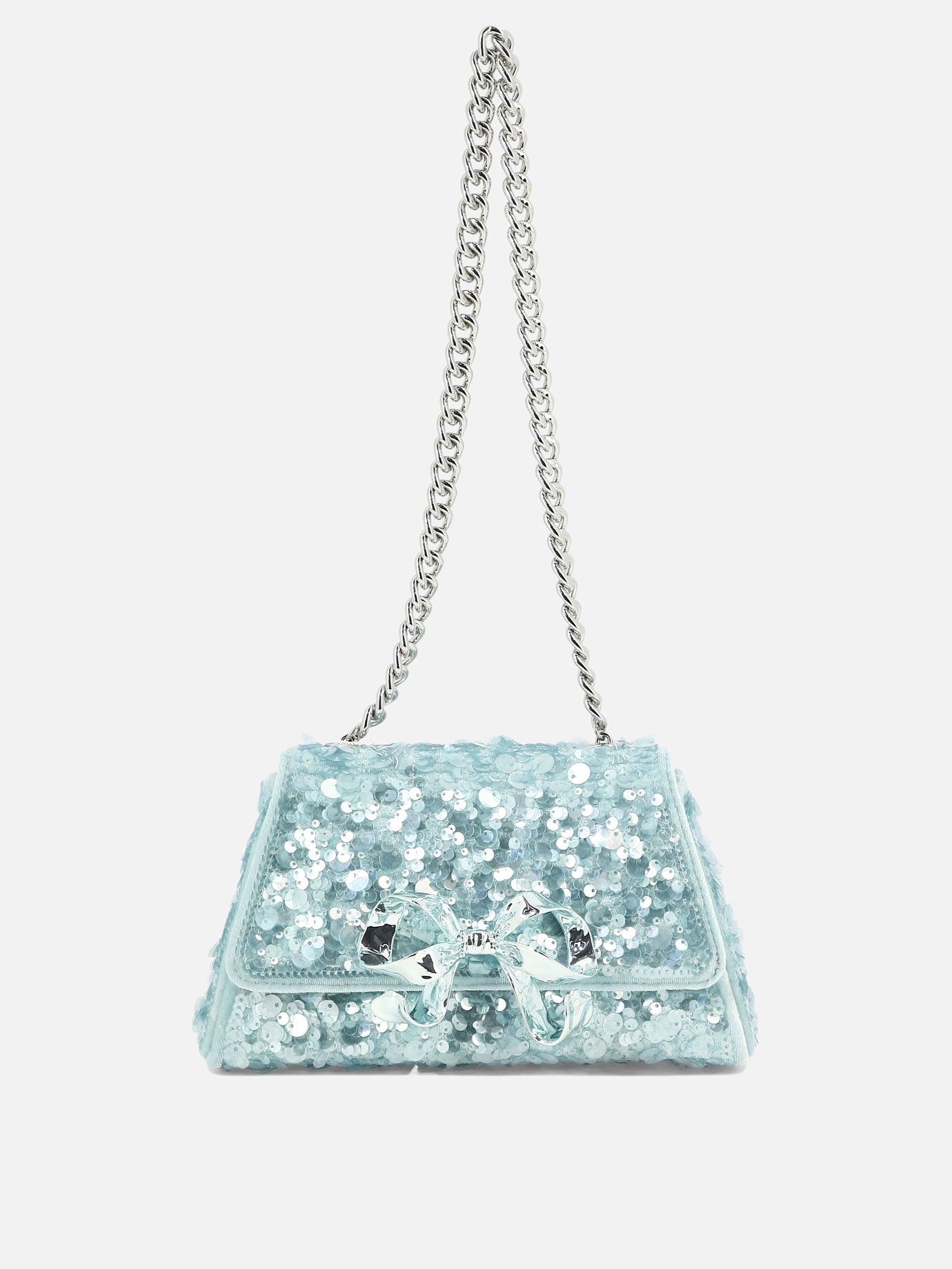 Small bags 91% polyester 9% elastane  Light blue - Self-portrait Women | PDP | VIETTI Online Store | Zoom-Modal

