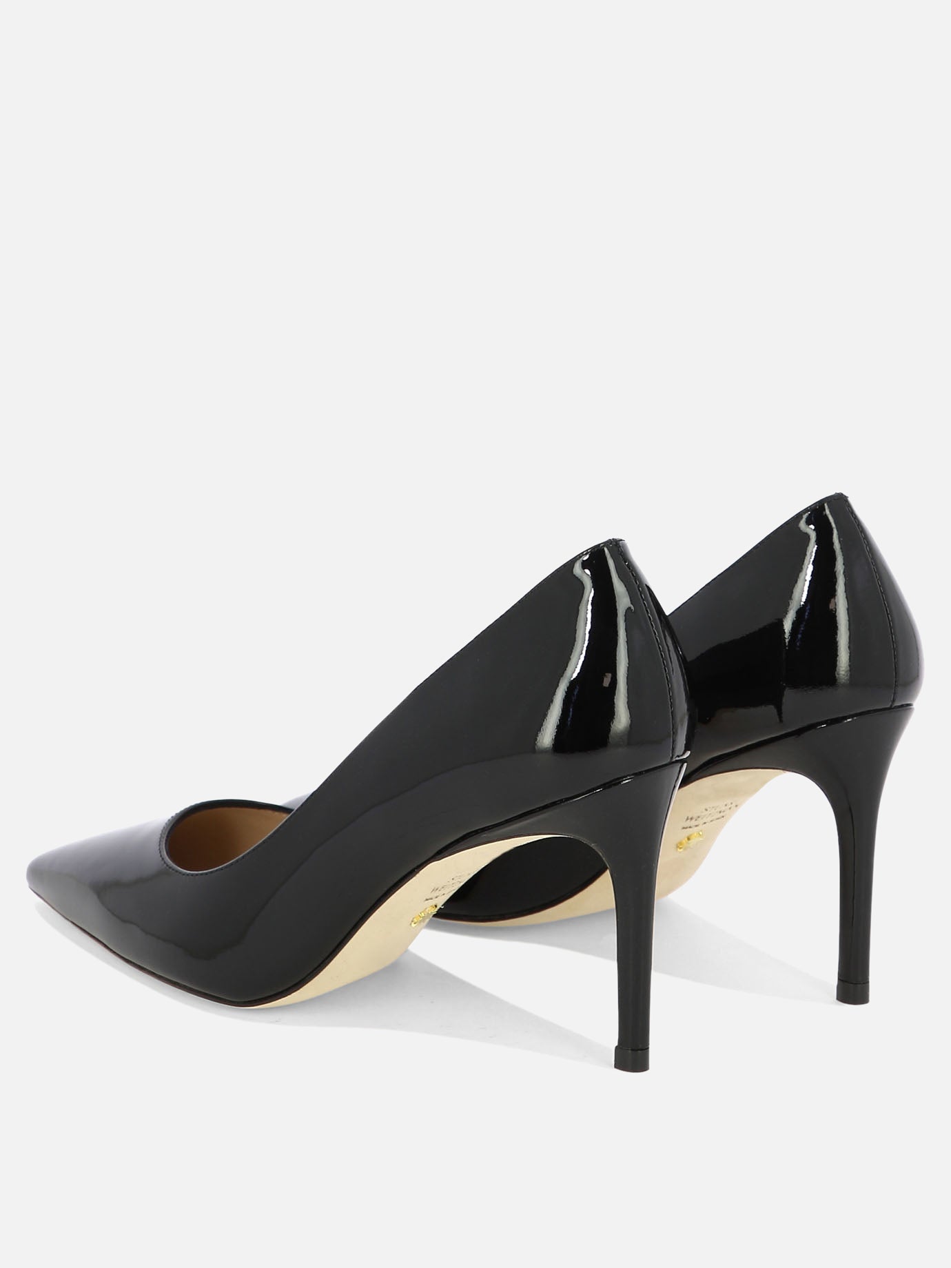 Pumps 100% pelle verniciata - 100% cuoio  Black - Stuart Weitzman Women | PDP | VIETTI Online Store | thumbnail_4