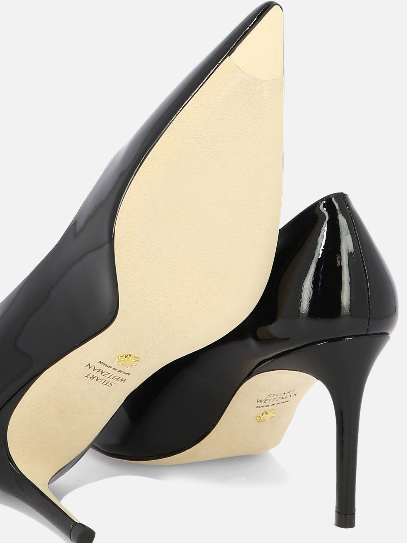 Pumps 100% pelle verniciata - 100% cuoio  Black - Stuart Weitzman Women | PDP | VIETTI Online Store | thumbnail_5