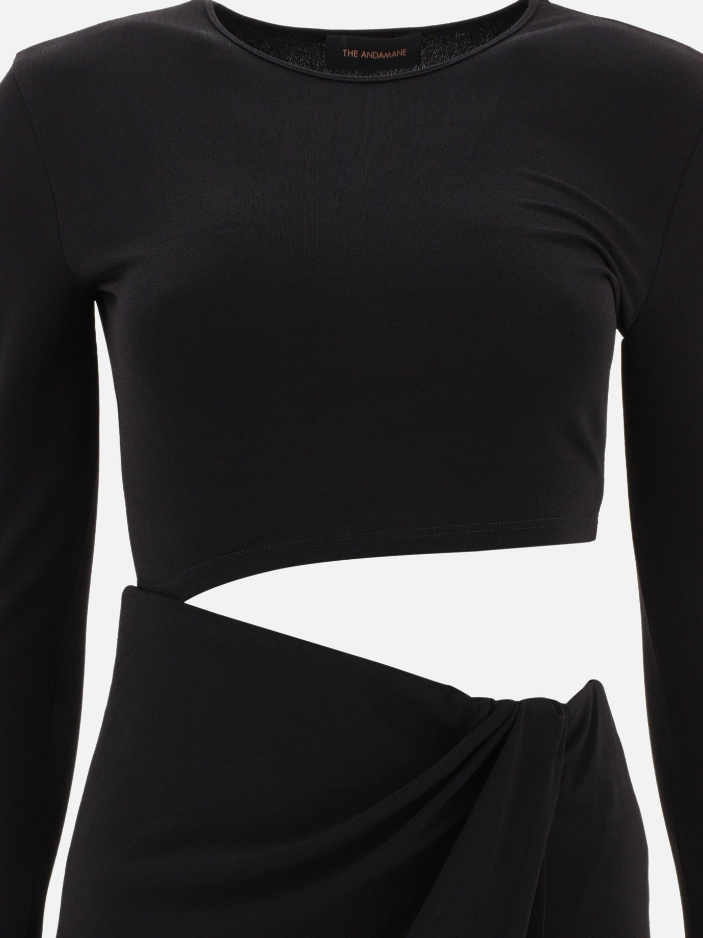 Long dresses 95% poliestere 5% elastan  Black - The Andamane Women | PDP | VIETTI Online Store | Zoom-Modal_3
