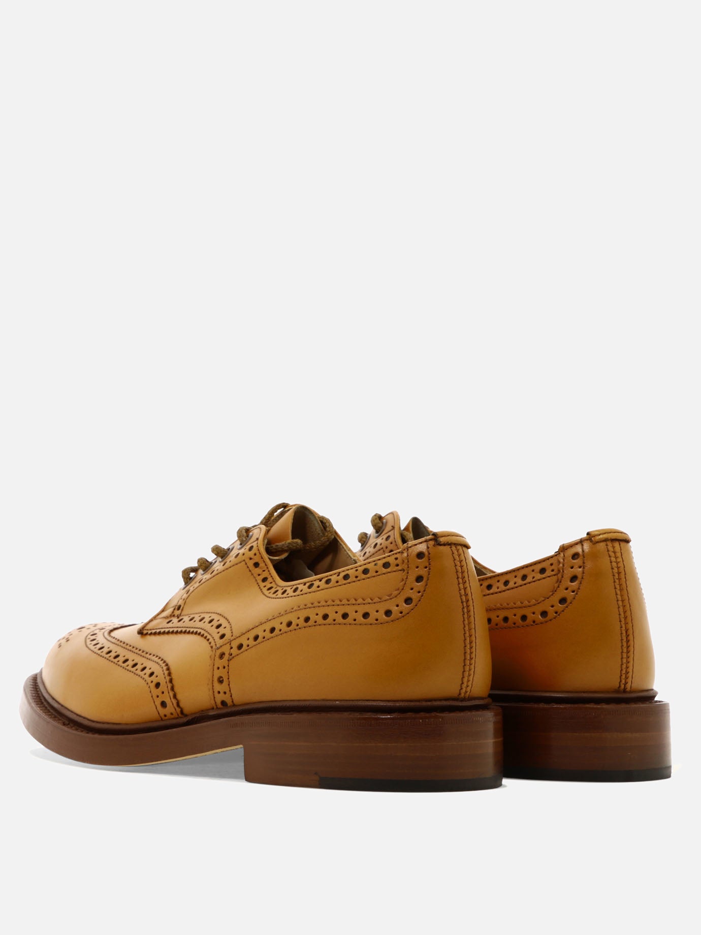 Brogues 100% pelle - 100% cuoio  Beige - Tricker's Men | PDP | VIETTI Online Store | Zoom-Modal_4
