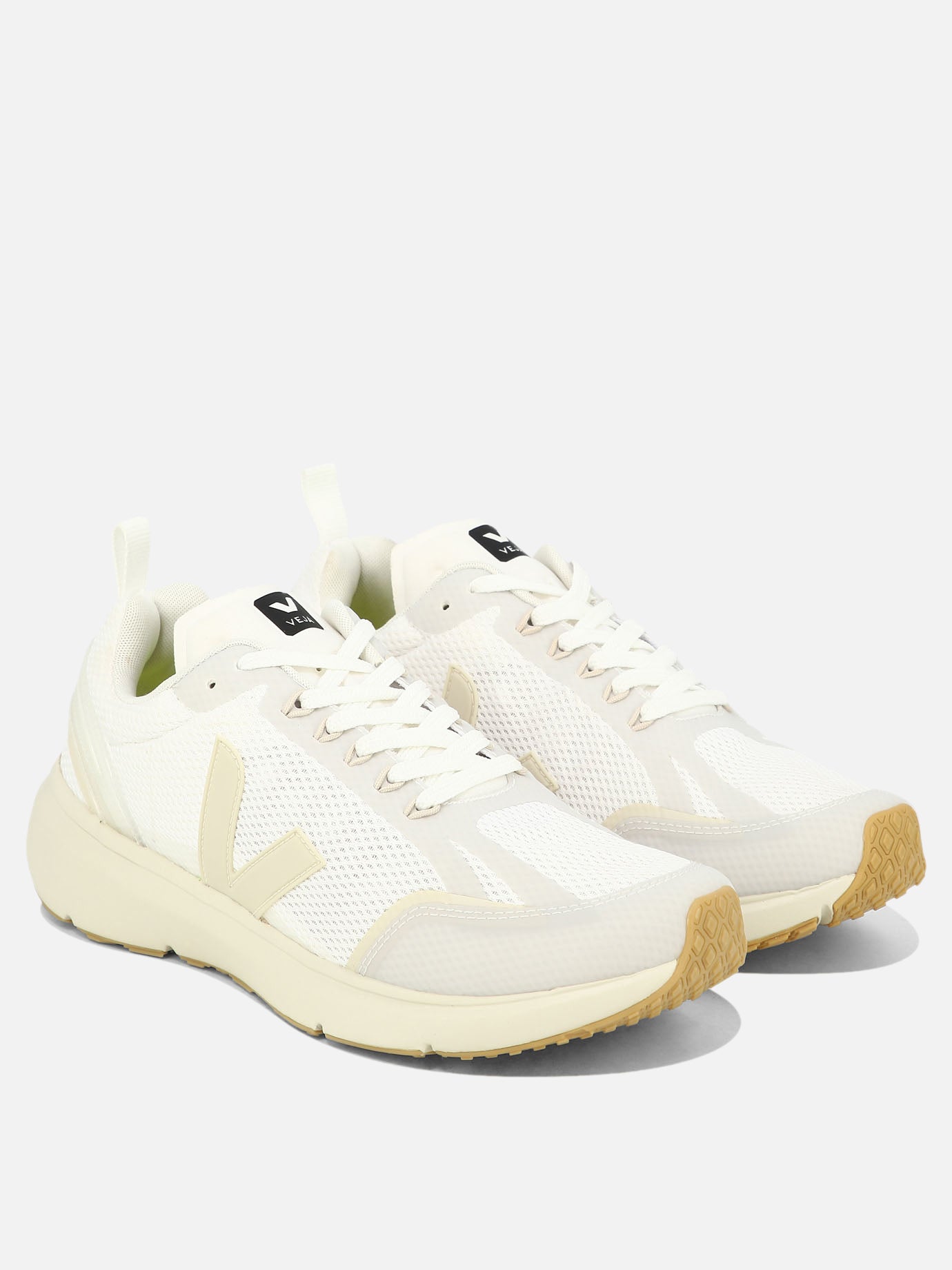 Low top sneakers 100% recycled polyester - 100% rubber  White - Veja Men | PDP | VIETTI Online Store | Zoom-Modal_2
