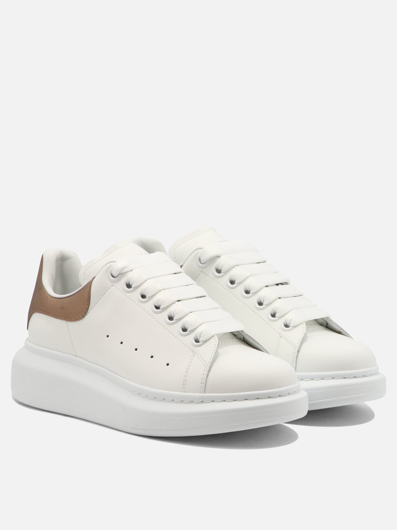 Low top sneakers 100% leather - 100% rubber  White - Alexander McQueen Women | PDP | VIETTI Online Store | thumbnail_2