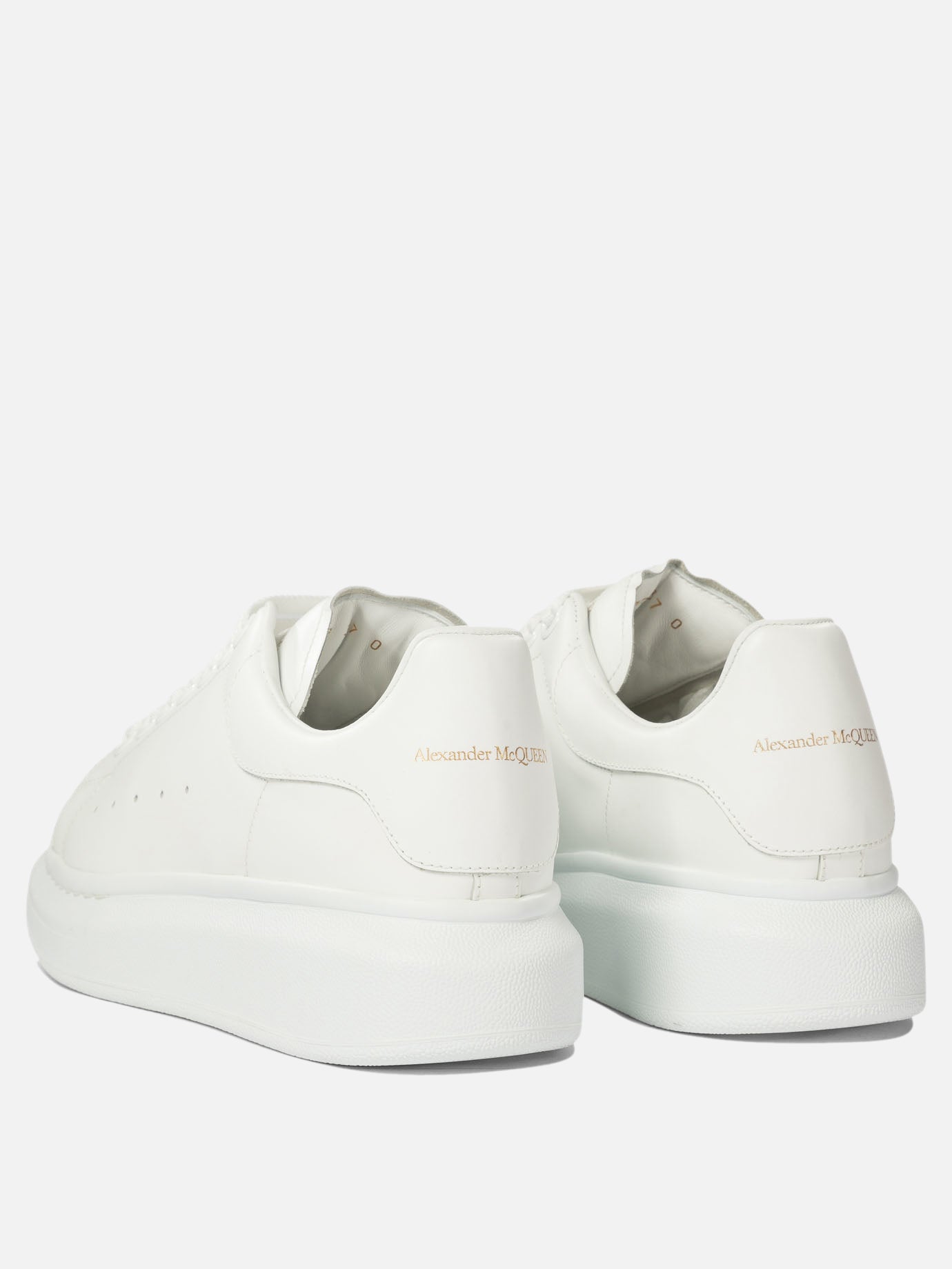 Low top sneakers 100% leather - 100% rubber  White - Alexander McQueen Women | PDP | VIETTI Online Store | thumbnail_3
