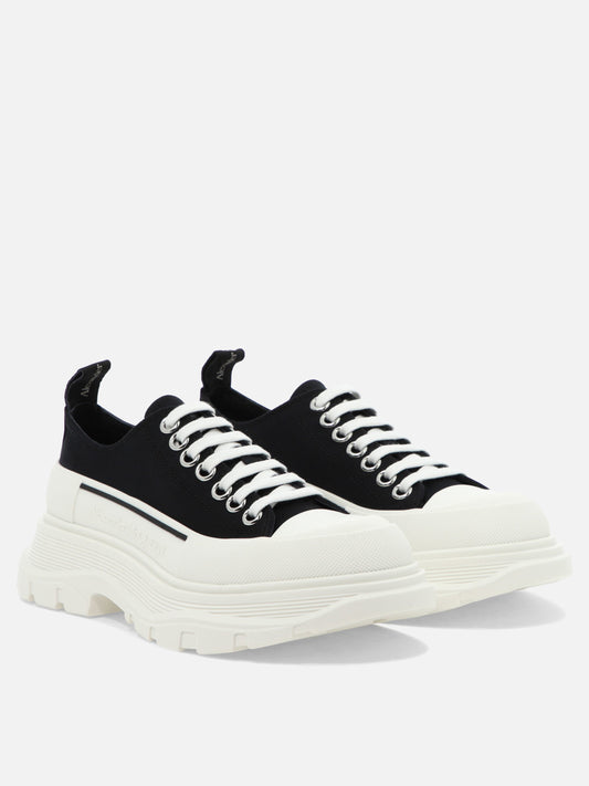 Low top sneakers 100% cotton - 100% rubber  Black - Alexander McQueen Women | PLP | VIETTI Online Store | 2
